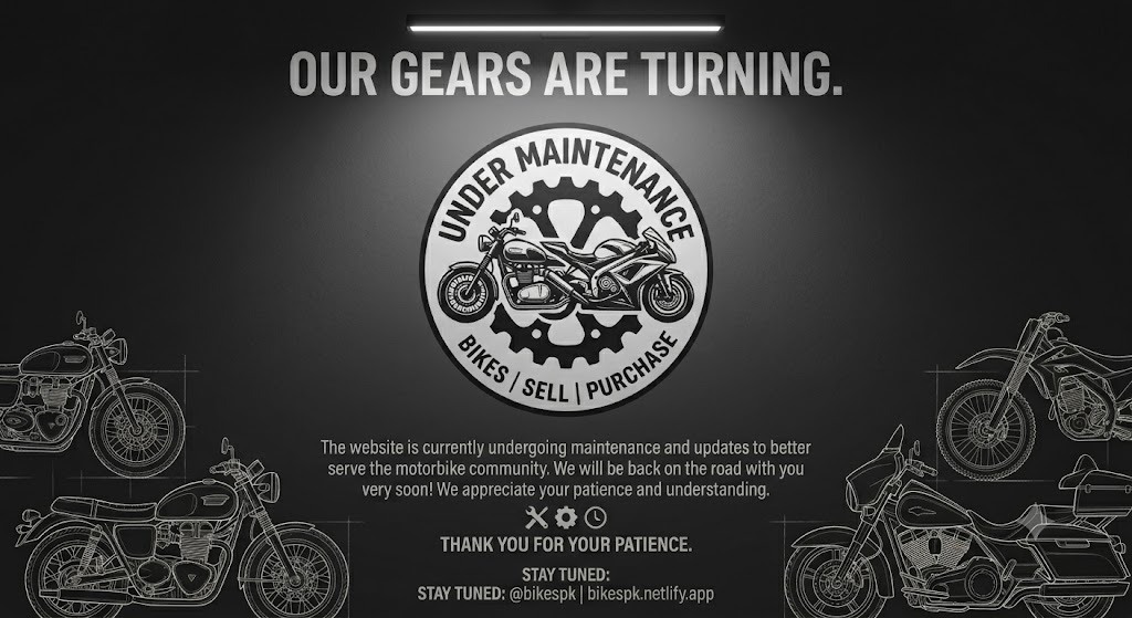 BikesPK - Website Under Maintenance